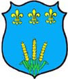 Paglieri ou Pagliero ou Pailli�re    D'azur � trois �pis de bl� d'or feuill�s du m�me, mouvant de la pointe ; au chef d'azur cousu, charg� de trois �toiles d'or en fasce.